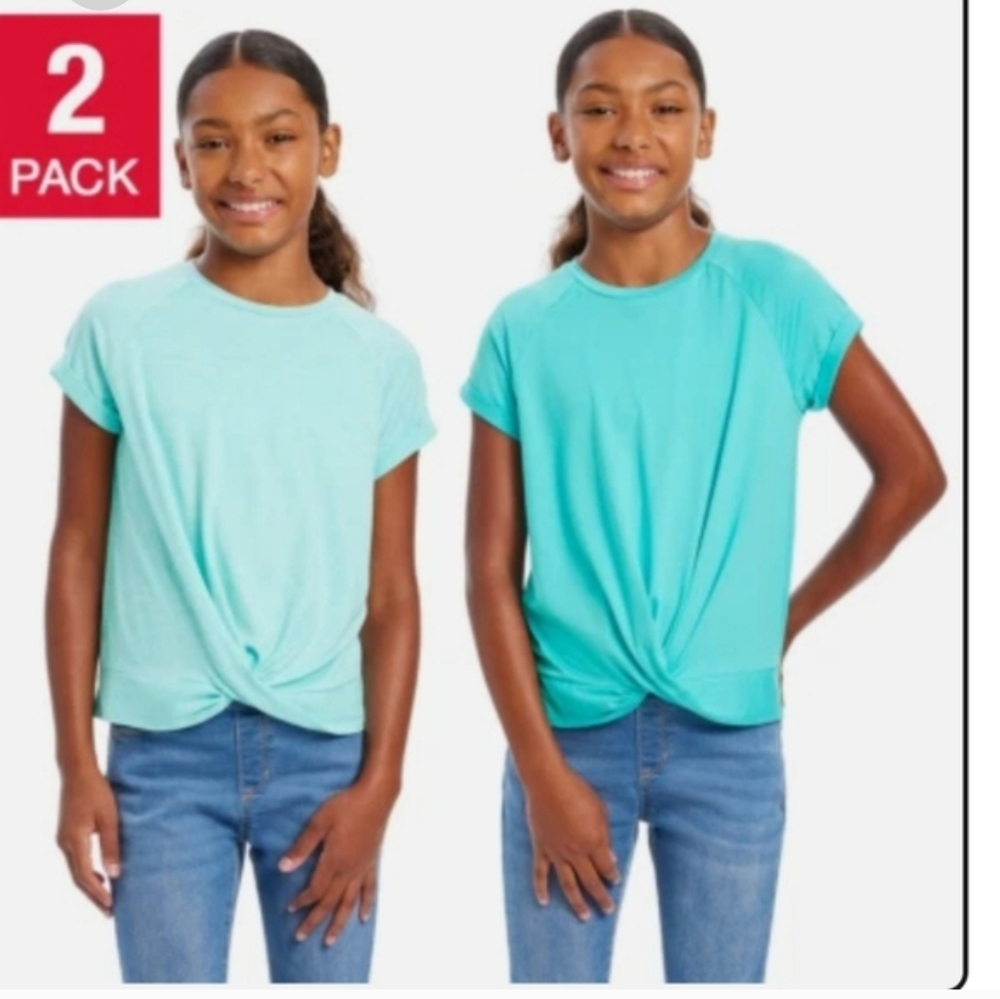Gerry Youth Knot Front Tee, Nwt 2pc Set